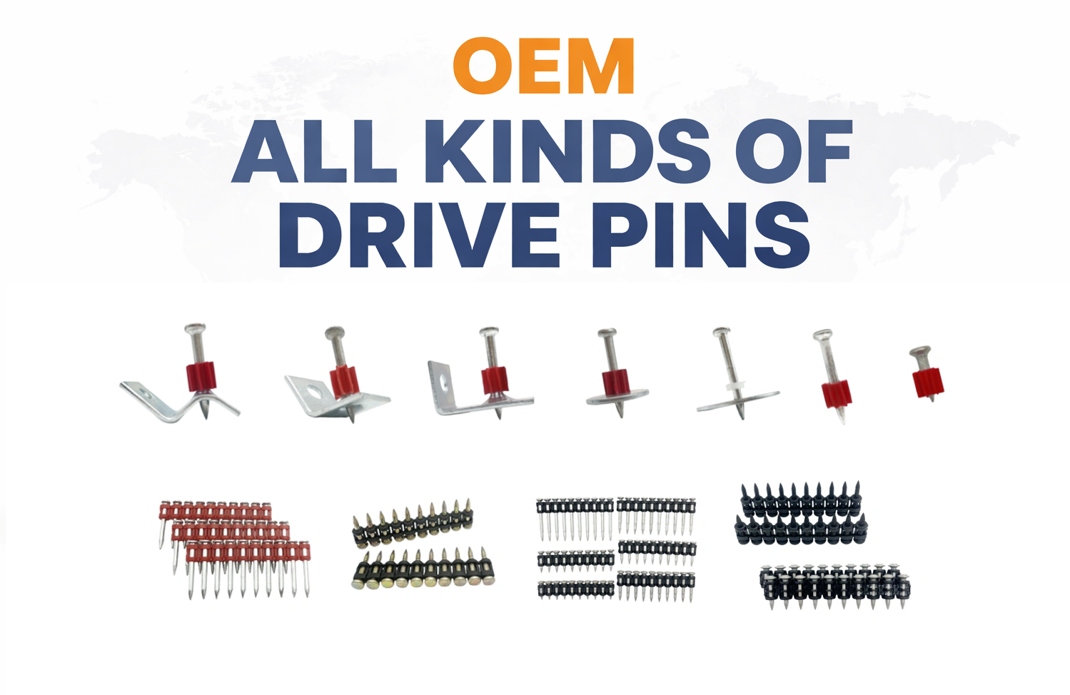 Plastic Collated Drive Pins for Concrete Fastening – High-Performance Powder Actuated System Supply