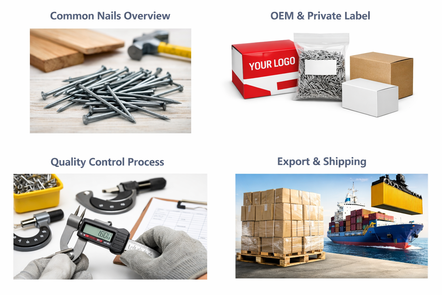 Reliable Common Nails Manufacturer in China